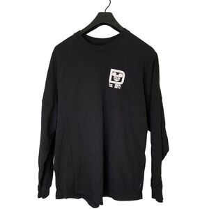 Disney World Spirit Jersey long sleeve sweatshirt black size medium